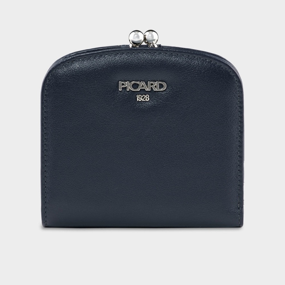 Picard Black Leather Wallet
